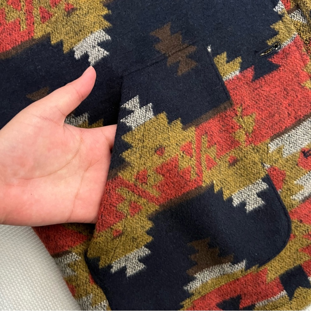 ASOS Patterned Sherpa Jacket - Picture 10 of 13